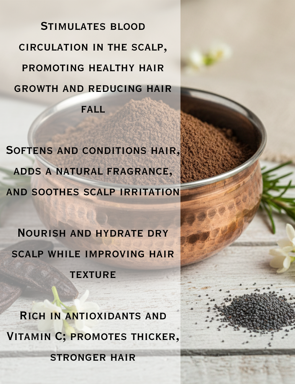 Samhita - Conditioning Herbal Cleanser | Hair Pack