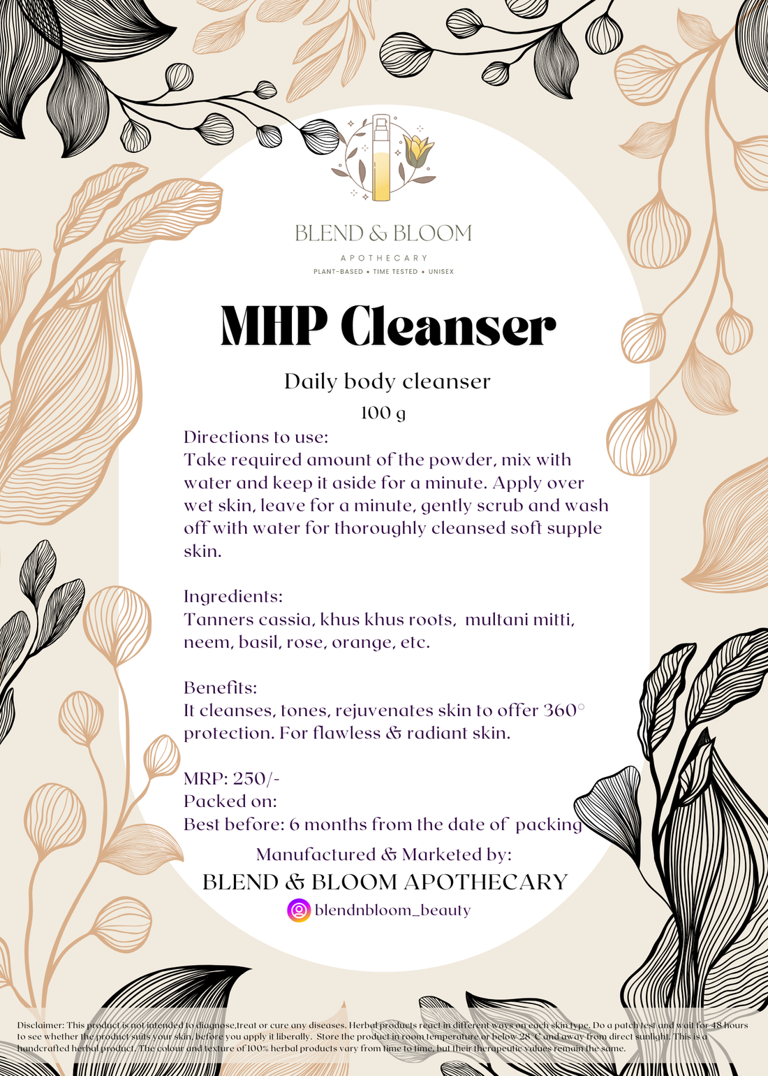 MHP - Face & Body Cleanser