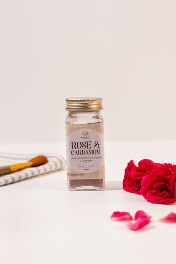 Rose & Cardamom - Instant Brightening Facepack