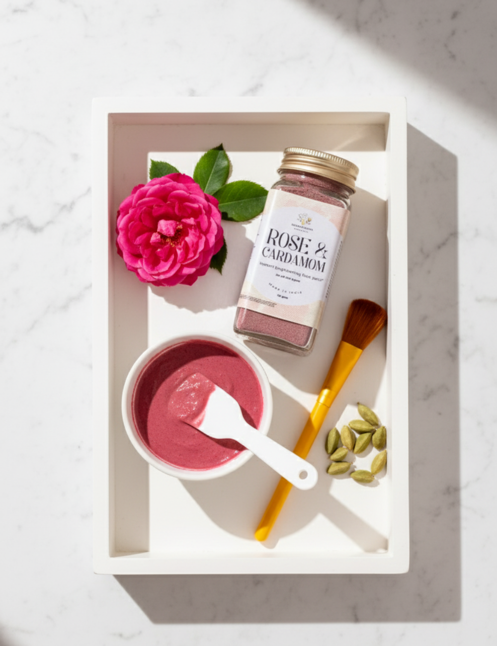 Rose & Cardamom Facepack