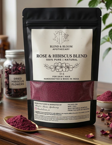 Hibiscus & Rose Petals Powder Blend